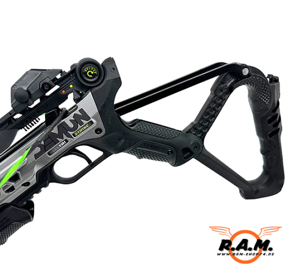 Barnett Demun Tri Strike Compact Repetier- Pistolenarmbrust inkl. Pfeile
