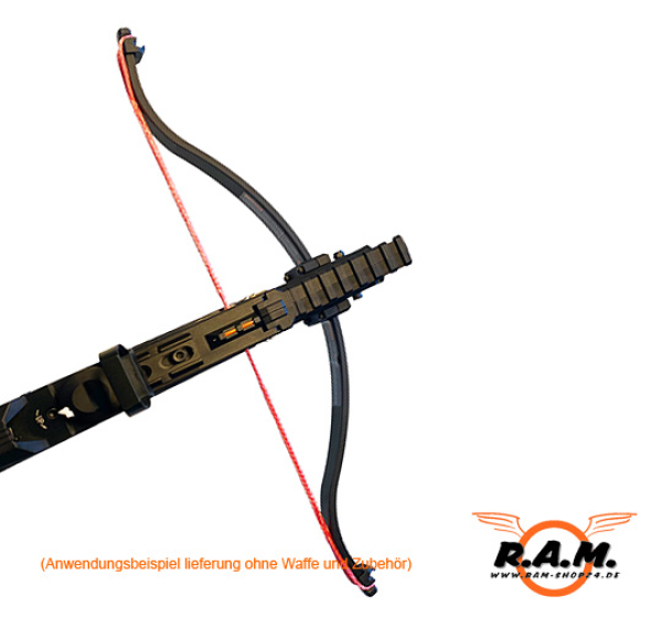 SOLIDCORE Dyneema PRO Tuning Sehne Rot handgemacht für STEAMBOW AR6 Stinger 1 & 2