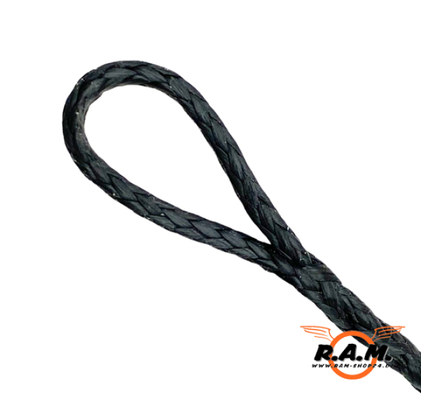 SOLIDCORE Dyneema PRO Tuning Sehne schwarz, handgemacht für Sobek & Alligator Man Kung