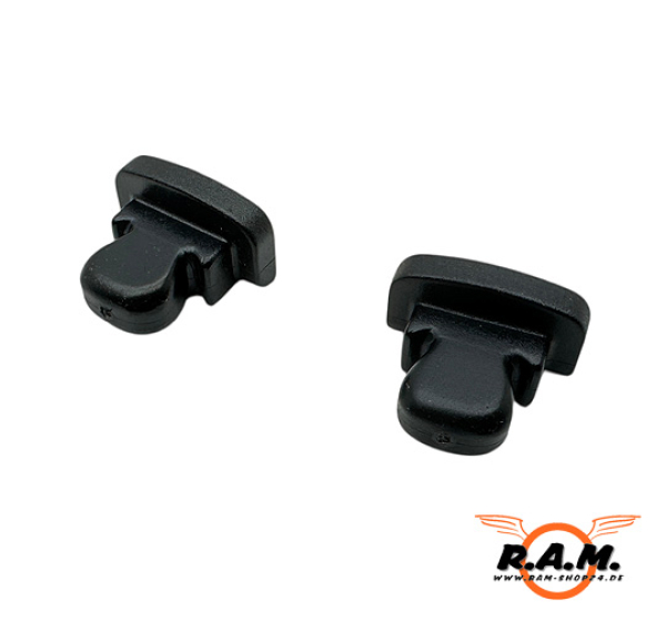 Endkappe /Wurfarmspitze für Armbrust Alligator, Kunststoff, schwarz