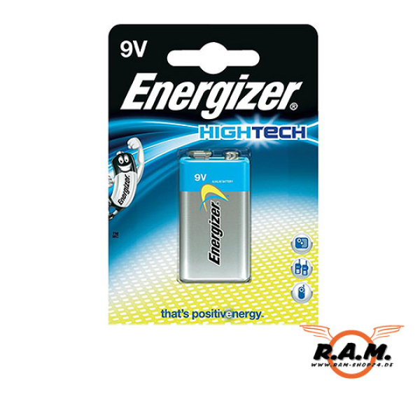 Energizer Super Premium Alkaline 6LR61 - 9V Block - High Tech