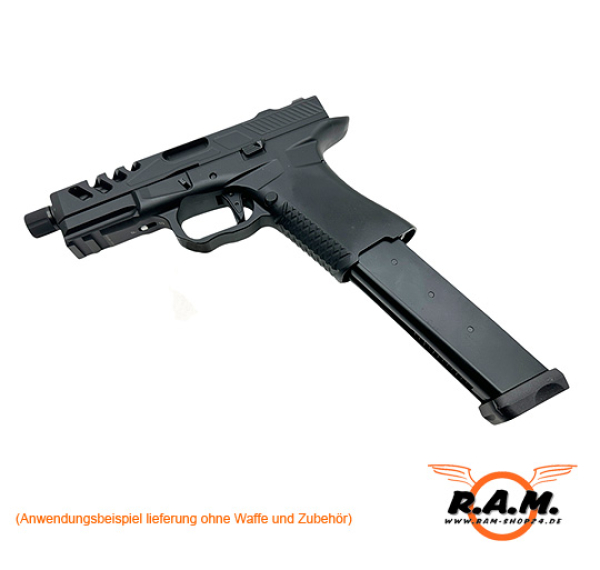 Ersatzmagazin 48 Schuss für Shark Pistole GELBLASTER