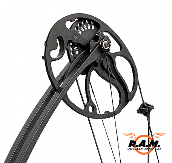 Steambow FENRIS – Komplettset inkl. Compoundbogen “M1” und Red Dot