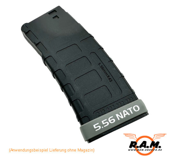 Magazinmarkierungsband 5.56 Nato foliage / weiss
