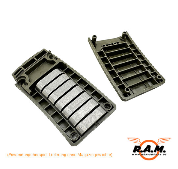 HERA H3L PRO Magazin für AR15 & Clone, OD-Green, 10 Schuss