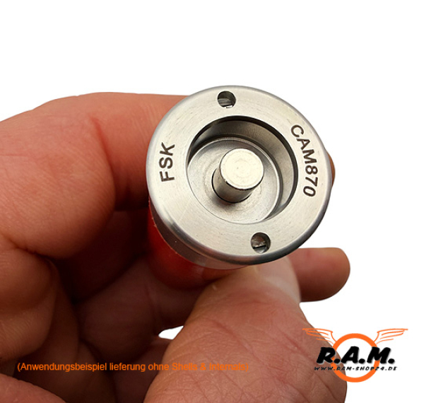 CAM870 Tuning Edelstahlböden für CAM870 Shells – 100% Made in Germany