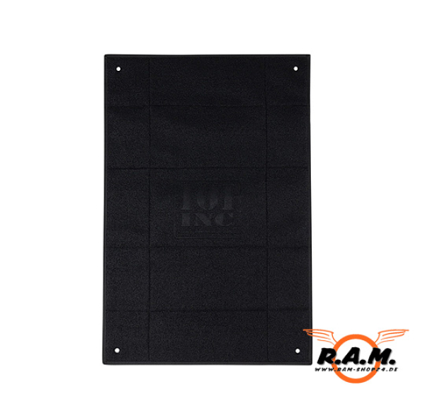 Patchwand klein, schwarz (50x75cm)