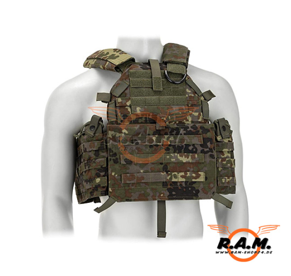 6094A-RS Plate Carrier, Flecktarn