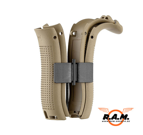Schreckschusspistole GLOCK 17 Gen5, 9mm P.A.K., Coyote **FRENCH EDITION**