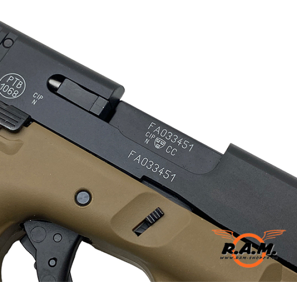 Schreckschusspistole GLOCK 17 Gen5, 9mm P.A.K., Coyote
