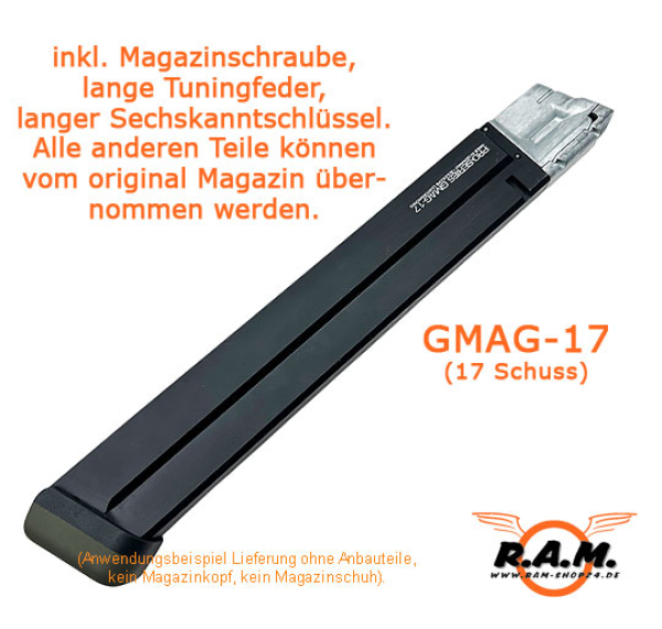 PRO-SERIES GMAG-17 Conversion Kit 17 Schuss