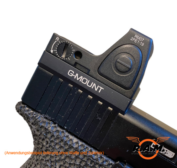 G-MOUNT RMR Red Dot Montage für Glock T4E