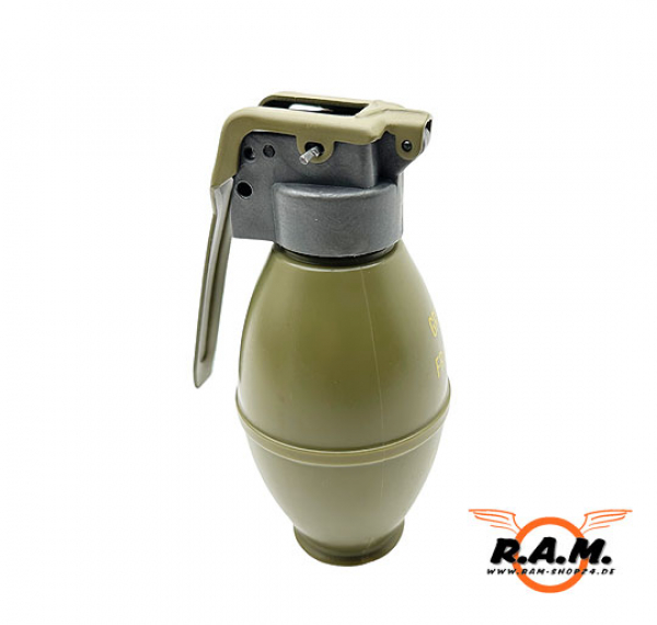 Co2 Handgranate Lemon Shape M26, 12er Komplett Set (120dB)