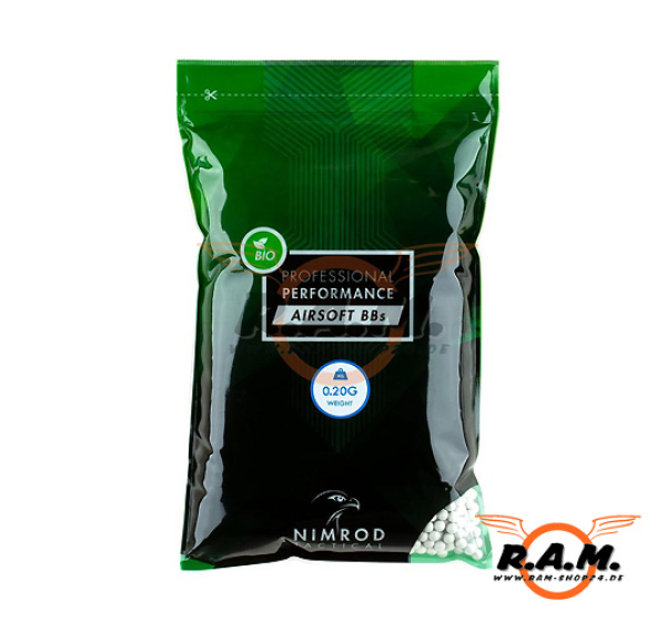 Nimrod 0.20g Bio BB Professional  Performance 5000rds