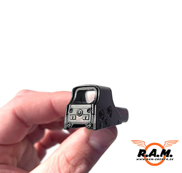 GOATGUNS - Miniatur Red Dot "553", schwarz