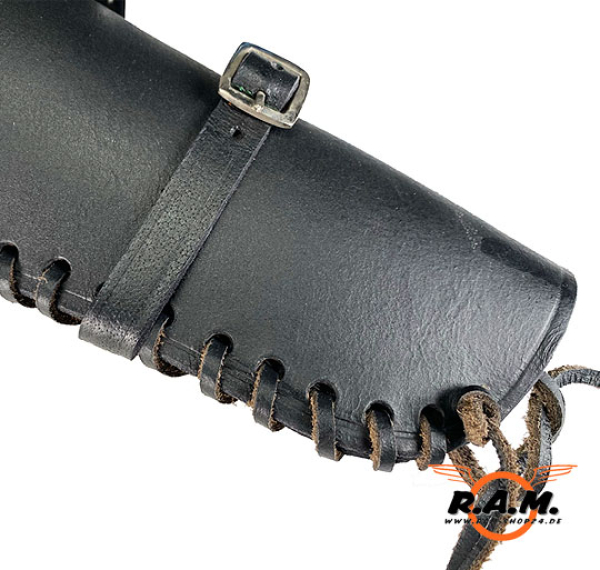 Revolverholster "Single" Größe L-XL Colt SAA Echtleder schwarz