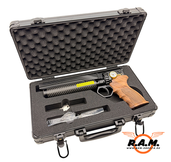 Huben GK1 – Semi-Auto PCP Pressluftpistole .22 (5,5 mm) | F-Modell, 19-Schuss Magazin