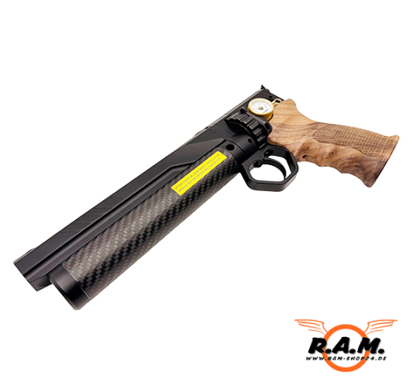 Huben GK1 – Semi-Auto PCP Pressluftpistole .22 (5,5 mm) | F-Modell, 19-Schuss Magazin