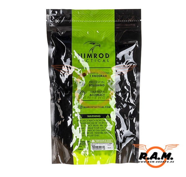 Nimrod 0.25g Tracer BB Professional Performance 4000rds