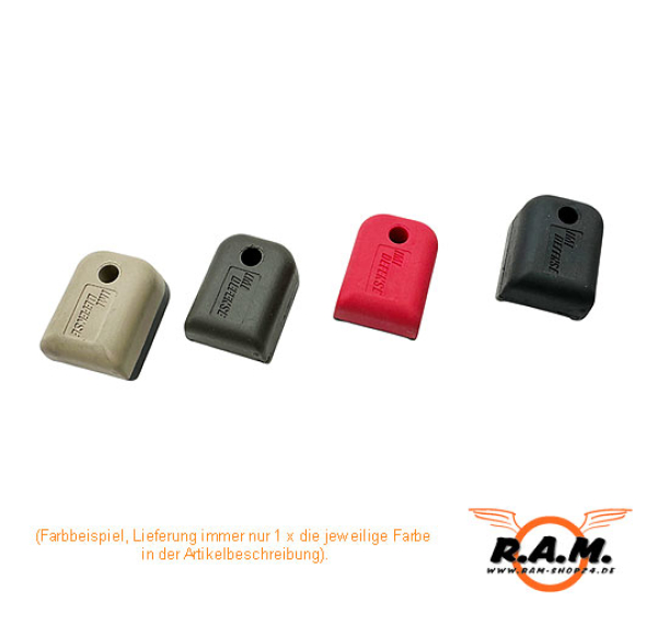 IMI Gummi Magazinboden / Magazinschuh für Glock OD green