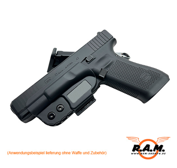 IWB Innenbund Holster für Glock 17, 19, 26 Minimalist