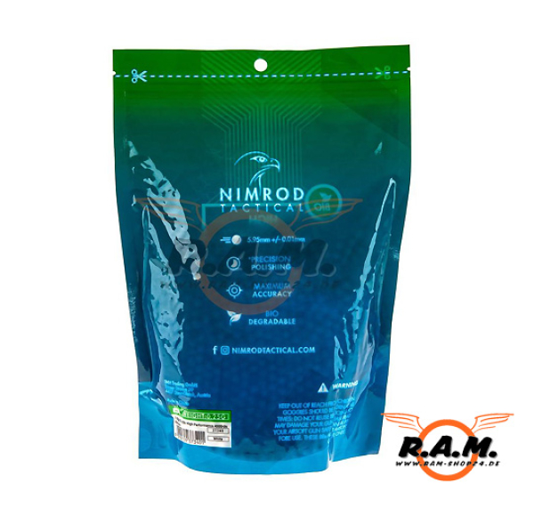 Nimrod 0.25g Bio BB HighPerformance 4000rds