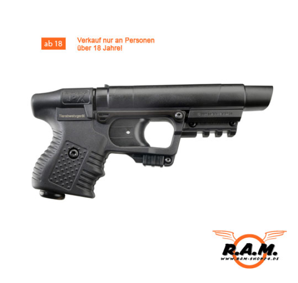 Pfefferspray Pistole Jet Protector JPX 2 Gen1, schwarz (ohne Laser)