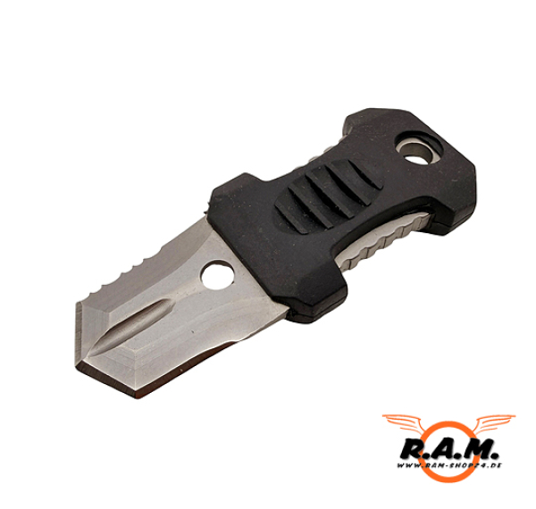 MOLLE Quick Release Knife Mini  – kompakt & taktisch / MOLLE-Messer, schwarz