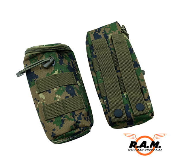 SOLIDCORE - runde, gefütterte Universal Molletasche für BB´s, Getränkedosen etc., Marpat