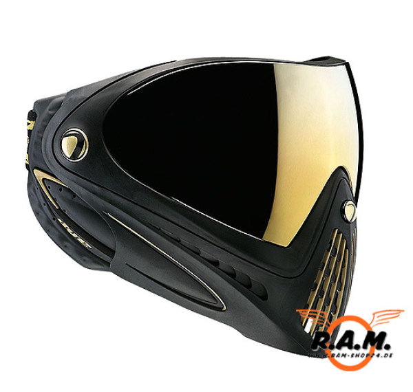 Paintball Maske DYE I4 Thermal LTD schwarz/gold