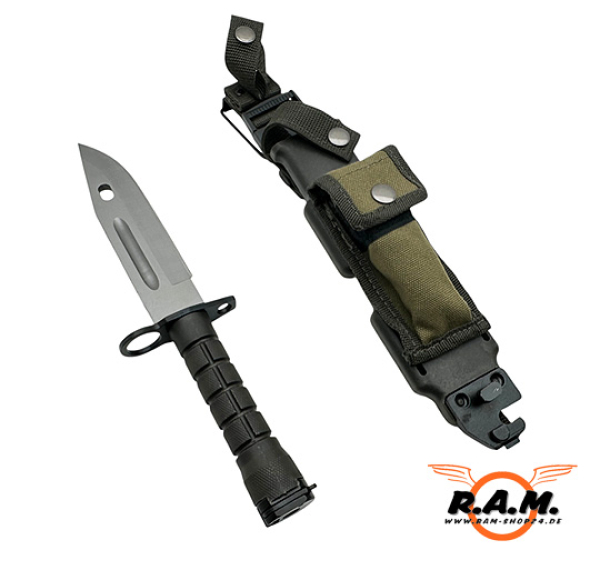 US Bajonette M9 mit Scheide, oliv