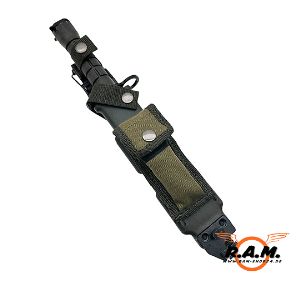 US Bajonette M9 mit Scheide, oliv