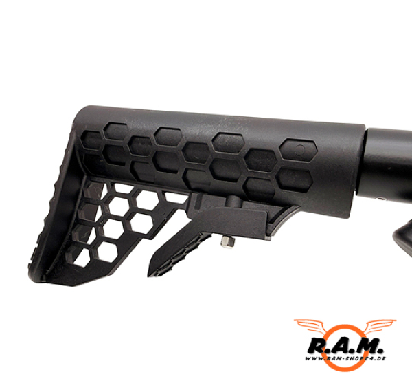 MEY Interceptor Repetierarmbrust – 60 lbs mit 18-Schuss-Wechselmagazin