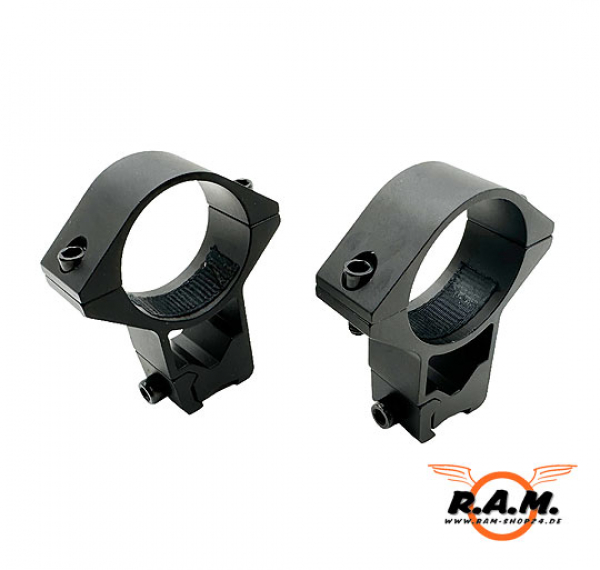 Montageringe 30mm / 11mm für Luftgewehre, Doppelpack von Diana