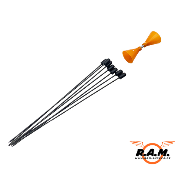 Cold Steel Big Bore Multi Dart Shotgun Pfeile Blasrohr .625 16mm 100 Stück