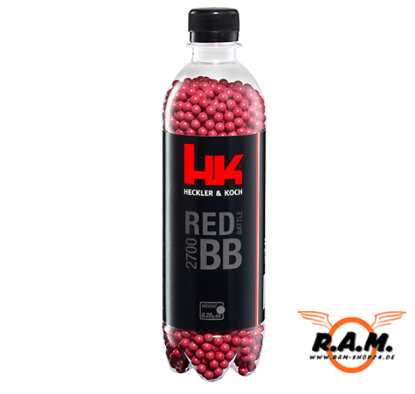 Heckler & Koch Red Battle BBs, 0,20g, 2700 Stück