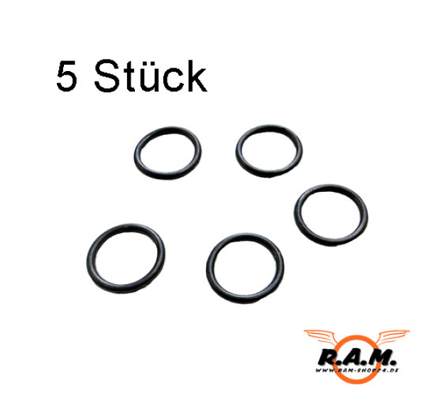 5 Stück Dichtungs O-Ring / Dichtungsring / Dichtung M40 RAR Hülse Balldetent