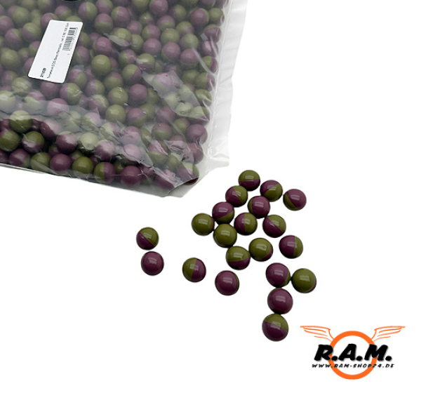500 Schuss (1 Beutel) ECO Paintballs Tomahawk cal. 0.68