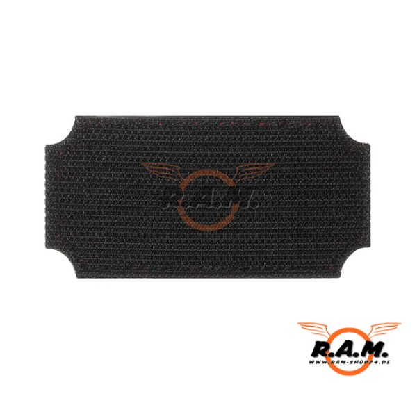 3D - Large Walhalla Ticket Rubber Patch - BlackMedic