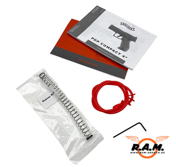 WALTHER PDP Compact 4" ULTIMATE STAGE I SOLIDCORE CUSTOMWORKS cal. 0.43 T4E Umarex