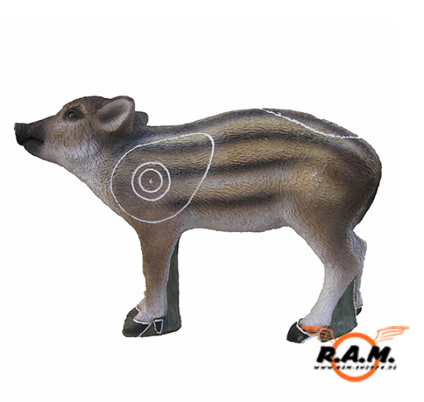 3D Ziel Frischlinge Wildschwein für Bogen / Armbrust / Compound ***2er Set***
