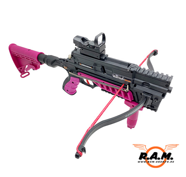 Steambow AR6 Stinger II Tactical ULTIMATE EDITION "Pink Lady" Komplettset