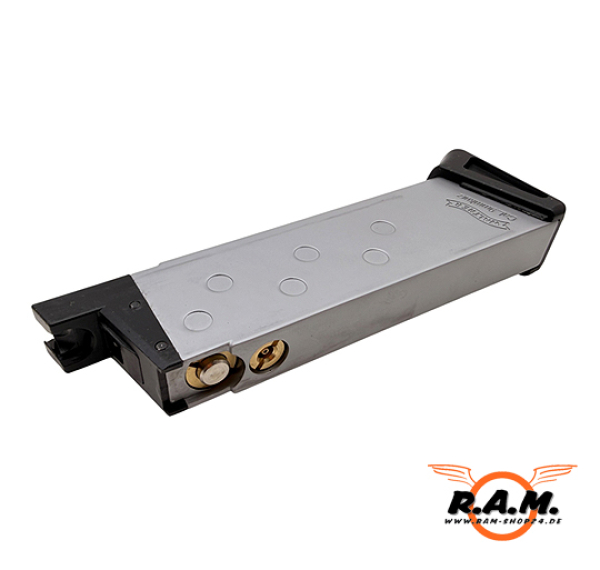 Walther PPK/S Silber GBB Airsoft Pistole 6 mm BB – Vollmetall