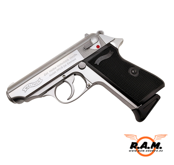Walther PPK/S Silber GBB Airsoft Pistole 6 mm BB – Vollmetall