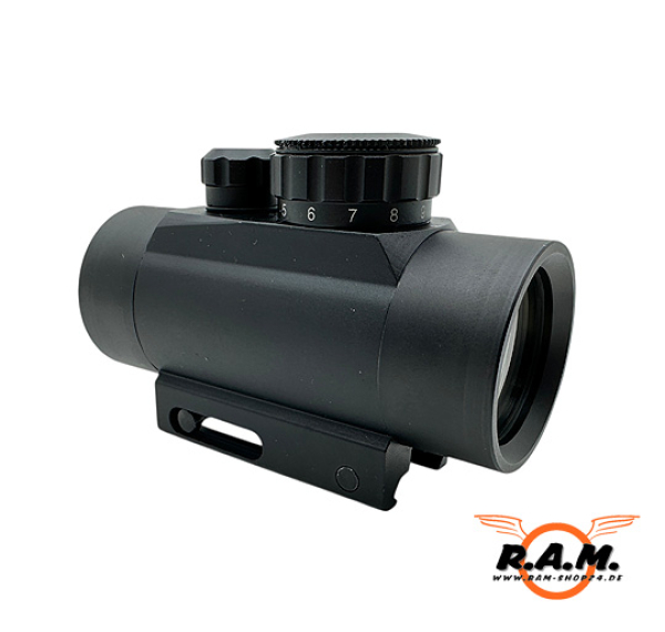 Rotpunkvisier / Red Dot , Alu eloxiert, schwarz