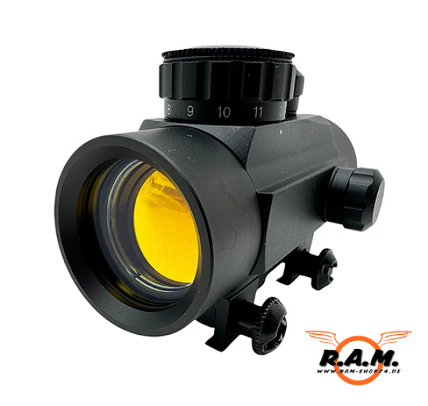 Rotpunkvisier / Red Dot , Alu eloxiert, schwarz