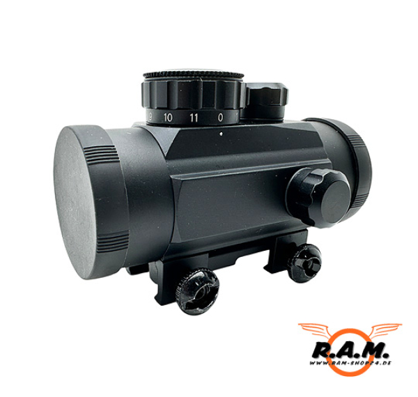 Rotpunkvisier / Red Dot , Alu eloxiert, schwarz