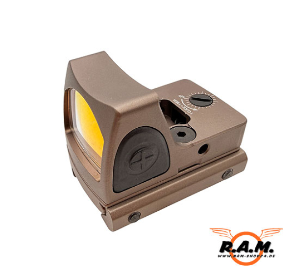 RMR verstellbares Red Dot LED in Desert - passend zur SOLIDCORE G-Mount