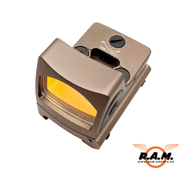 RMR verstellbares Red Dot LED in Desert - passend zur SOLIDCORE G-Mount
