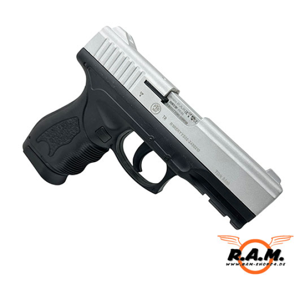 Schreckschusspistole RETAY PT-23 Nickel Finish 9mm P.A.K.